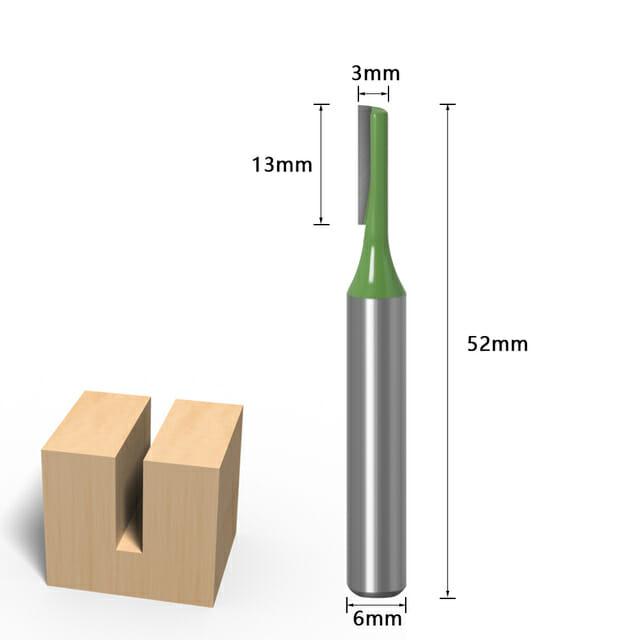 Fresa Reta de 6mm para Tupia – StraiRouter