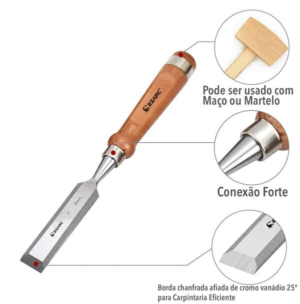 Kit Formão com Maleta - Ezarc