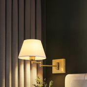 Luminária de Parede com Braço Dobrável Abajur