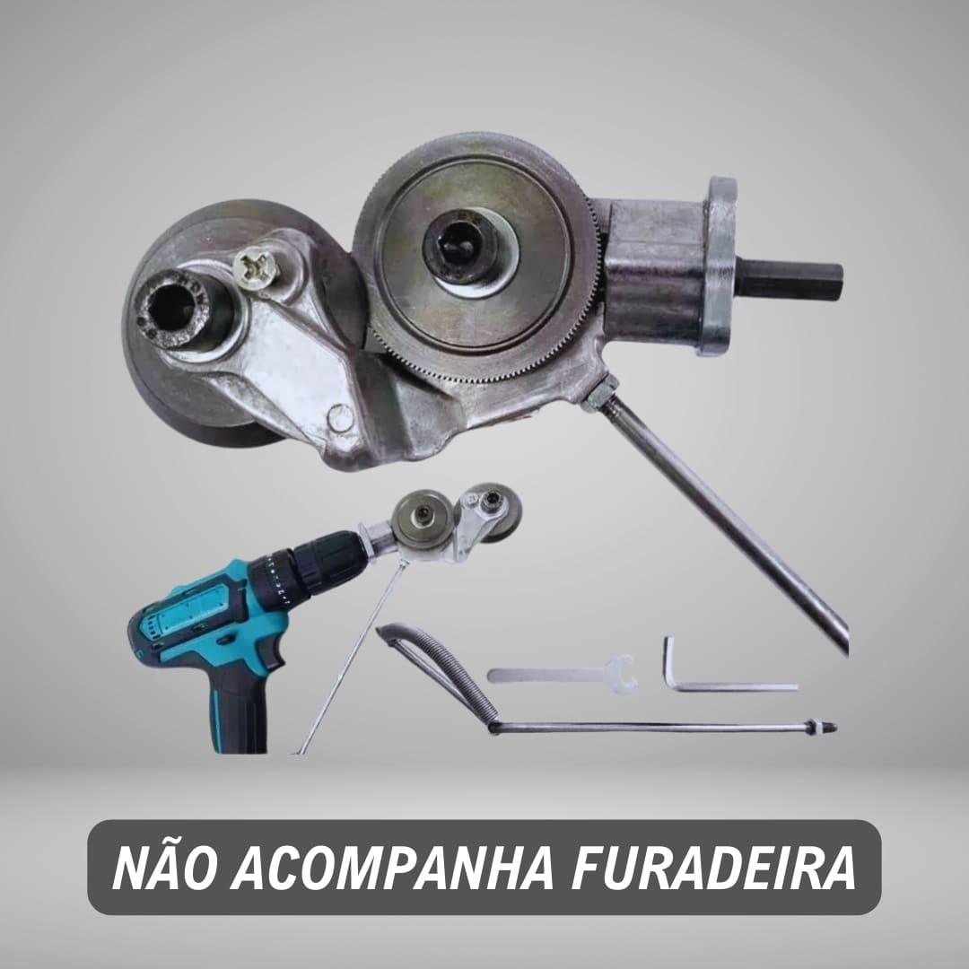 Cortador De Chapa Aço Metal Para Furadeira - DrillSlice