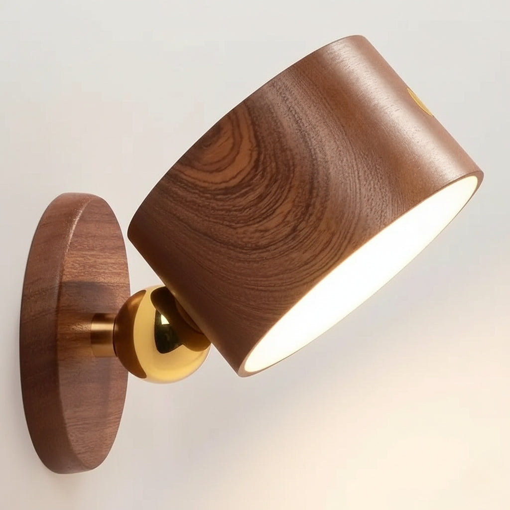 Luminária LED de Parede Sem Fio – Conforto, Estilo e Praticidade