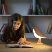 Luminária de Pássaro Para Leitura