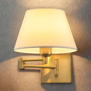 Luminária de Parede com Braço Dobrável Abajur