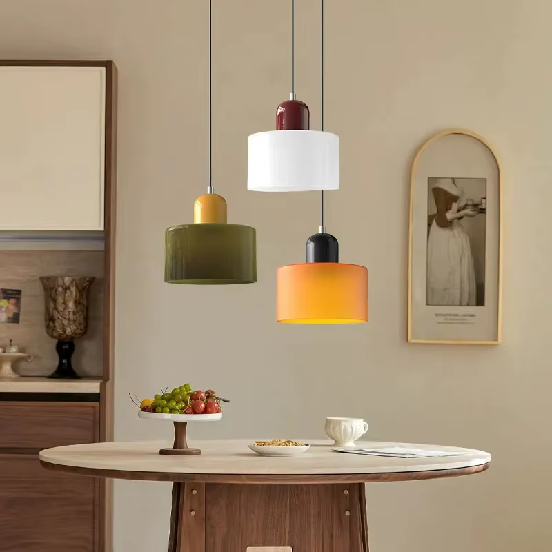 Pendente Nordic Glass, Vidro Colorido com 18 Variações de Cores