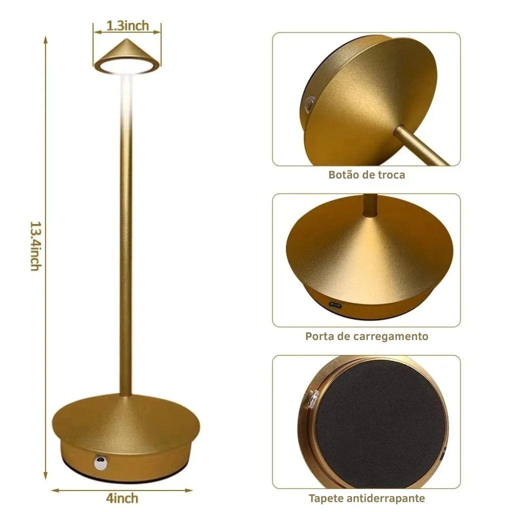 Luminária de Mesa Pina