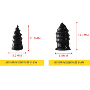 Kit Reparo Rápido para Conserto de Pneus - 30 Peças