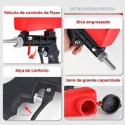 Pistola de Jato de Areia Akada Remova Ferrugem e Manchas com Facilidade