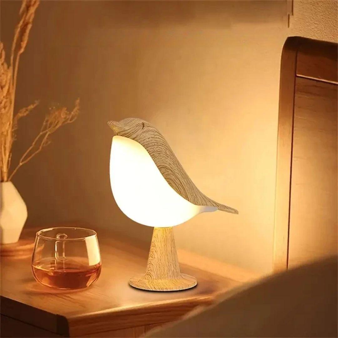 Luminária de Pássaro Para Leitura