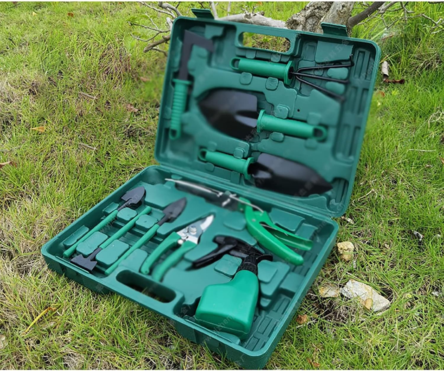 Kit Ferramentas Para Jardinagem 10 Peças Com Maleta