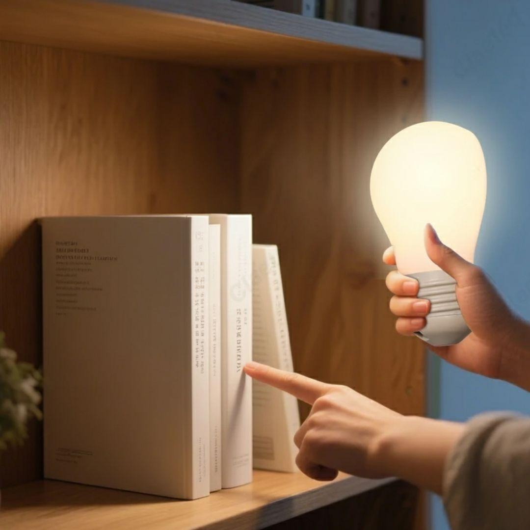 Lâmpada de Parede Magnética para Leitura