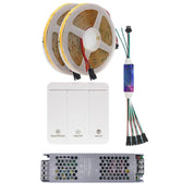 Fita de LED Sequencial COB WS2811 - Iluminação Profissional com Efeitos Dinâmicos