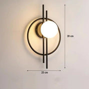 Arandela de Parede LED Globo, 7W, Touch