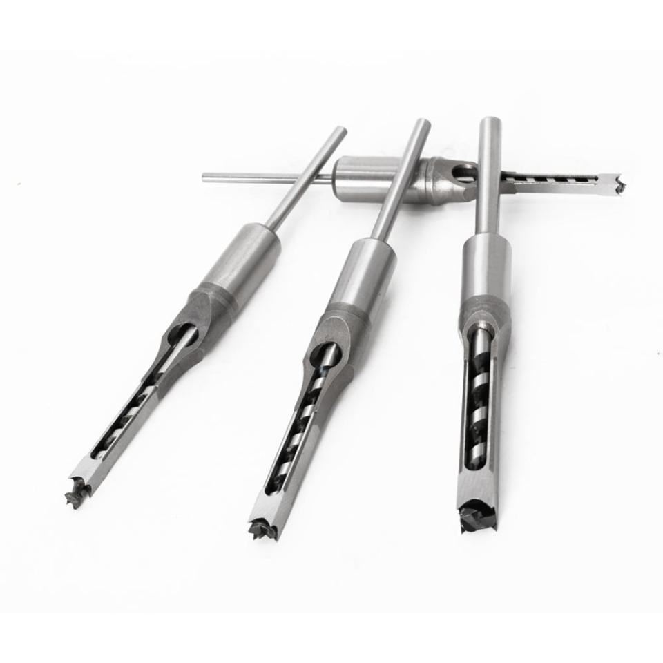 Kit Brocas Fura Quadrado 4 Peças - Maxdrill