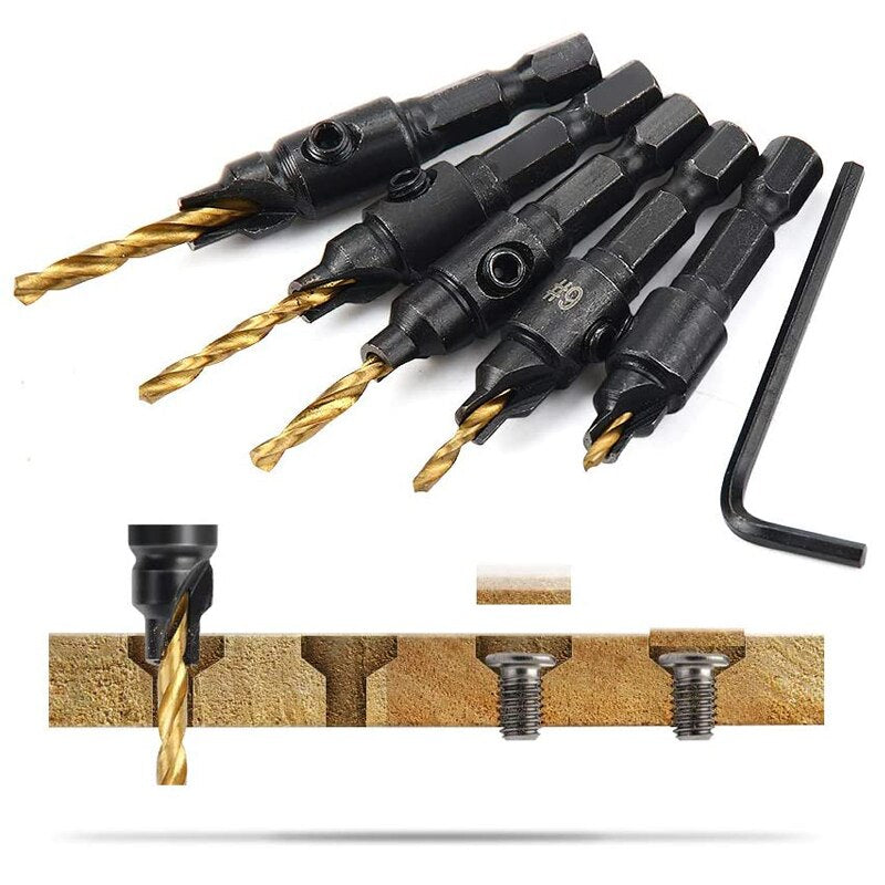 Kit Escareador Sinkdrill Gold