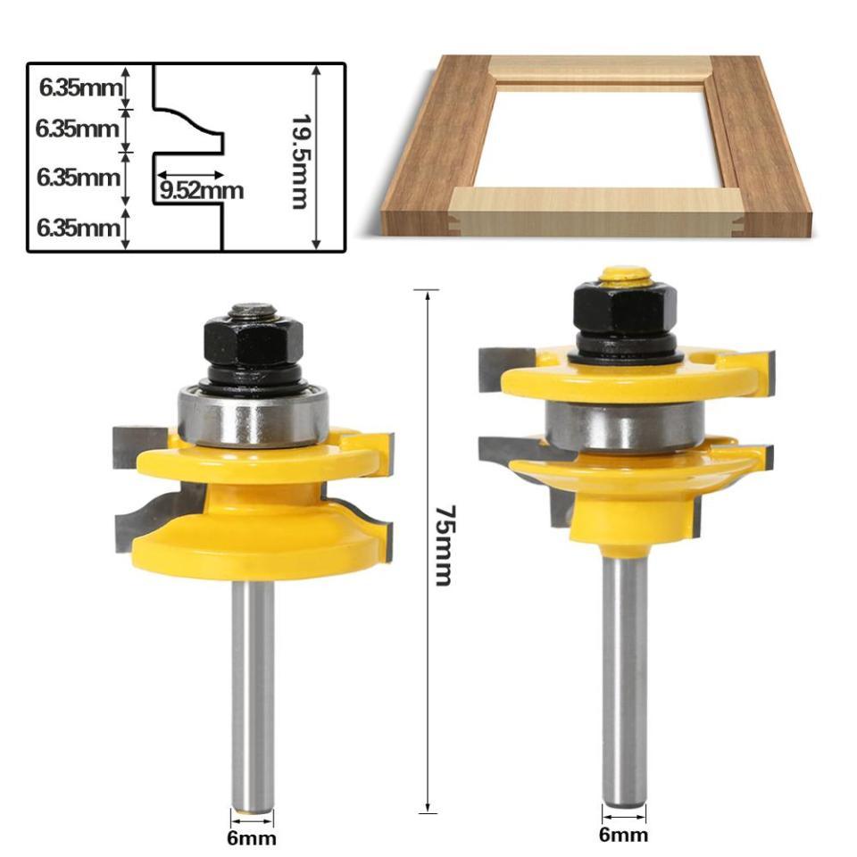 Kit Fresas de 6mm para Tupia – RouterMax