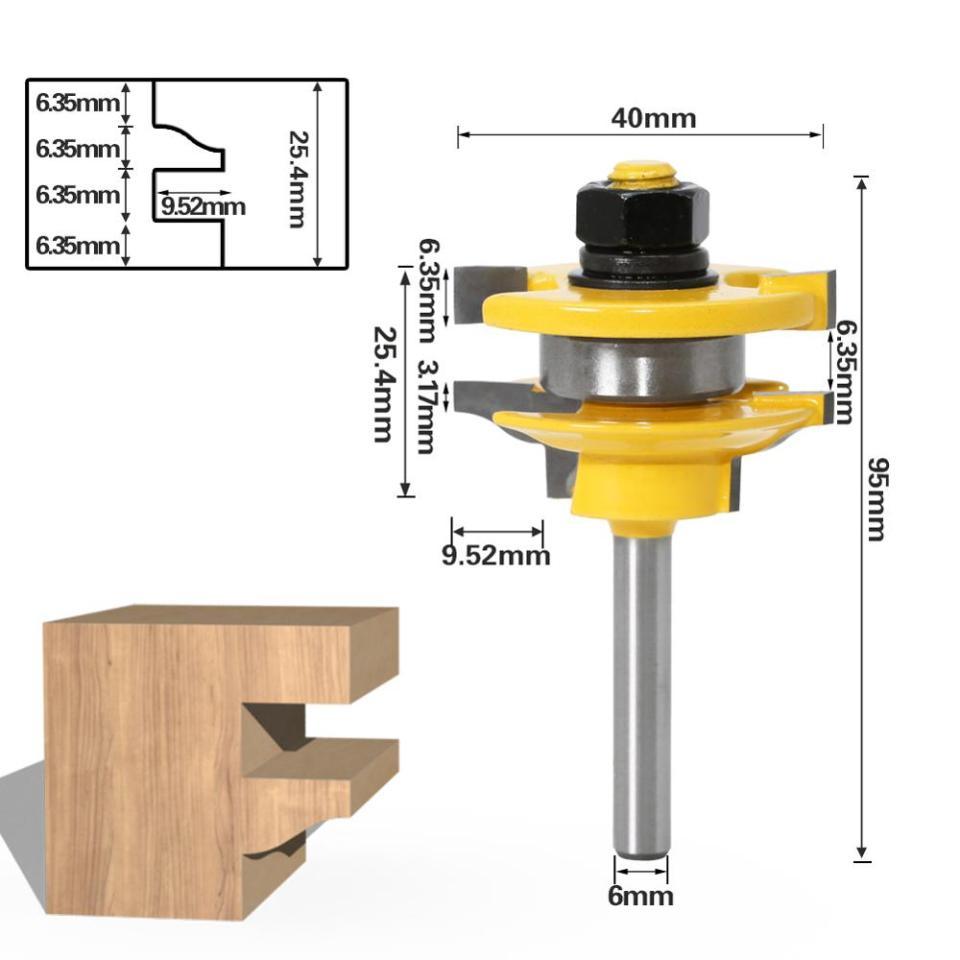 Kit Fresas de 6mm para Tupia – RouterMax