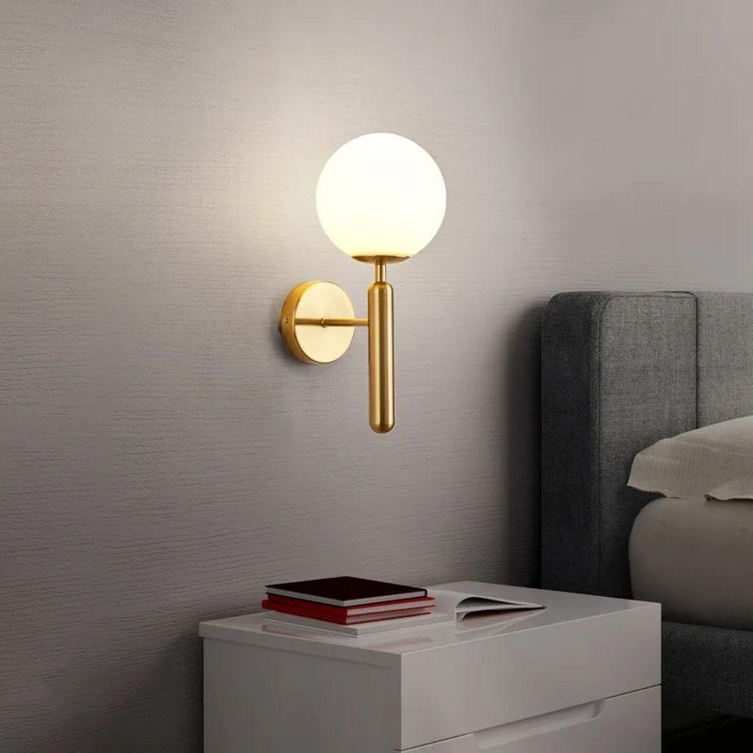 Luminária de Parede Moderna para Quarto e Sala - Estilo Sofisticado ...