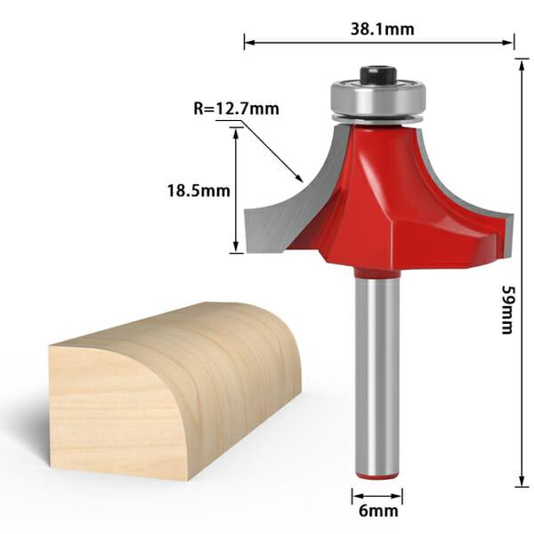 Fresa Quebra Canto de 6mm – RoundRouter