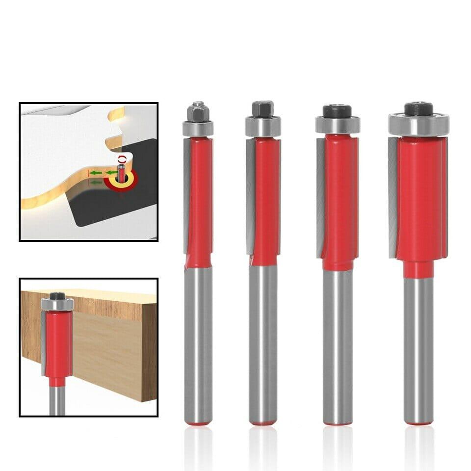 Fresa Reta Longa de 6mm com Rolamento – RouterLong