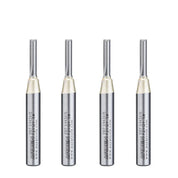 Fresa Reta de Tungstênio Arden para Tupia e CNC – Haste 6.35mm 1/4"