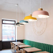 Lustre nórdico do macaron do estilo, iluminação de madeira maciça, simples, moderno, bom para a sala de visitas, quarto, sala de jantar, estudo