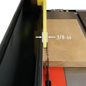 Push Block Seguro para Serras e Mesas de Tupia Invertida