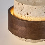 Pendente Luminária Pedra, Estilo Minimalista