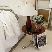 Luminária de mesa retrô de madeira sólida, decoração interna, atmosfera, quarto, cabeceira, sala de estar, chá, estudo