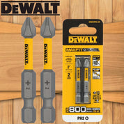 Bit Impacto PH2 50MM DeWALT Aparafusamento Preciso e Duradouro
