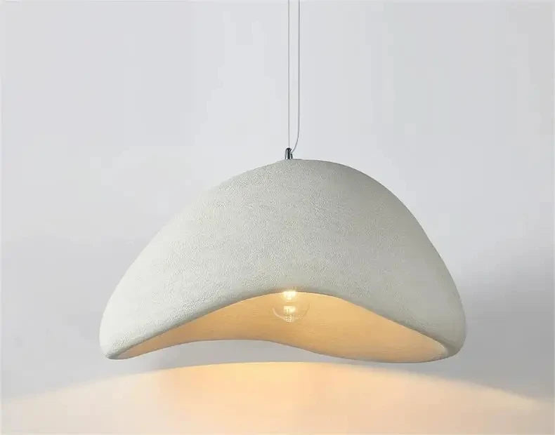 Wabi Sabi Lustre de teto nórdico, luminária pendente para sala de jantar, decoração interna para casa, quarto, sala de estar, cozinha, loft