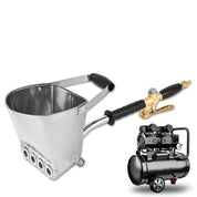 Pistola de Pulverização Profissional para Construção e DIY - Uso com Compressor (4 Jatos).