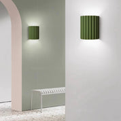 Macaron conduziu a lâmpada de parede resina decoração para casa luminárias luz parede luxo decoração para casa arandela para sala estar cabeceira corredor lâmpada