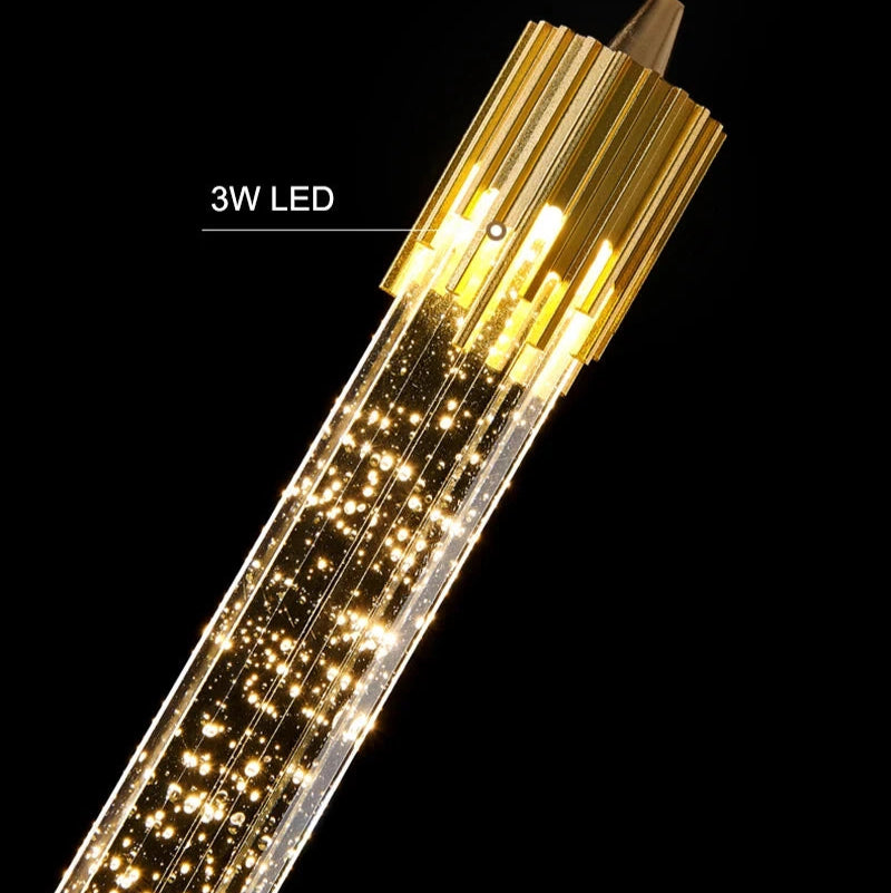 Nordic cristal luzes pingente led lâmpada do teto cabeceira pendurado iluminação para sala de estar cozinha quarto teto decoração casa