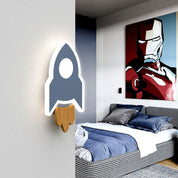 Luminária de parede led de desenho animado, moderna, criativa, lua, estrela, luz de parede, interior, bebê, quarto infantil, decoração de cabeceira, presente para crianças