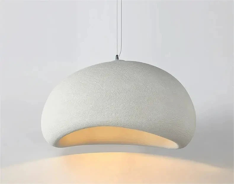 Wabi Sabi Lustre de teto nórdico, luminária pendente para sala de jantar, decoração interna para casa, quarto, sala de estar, cozinha, loft