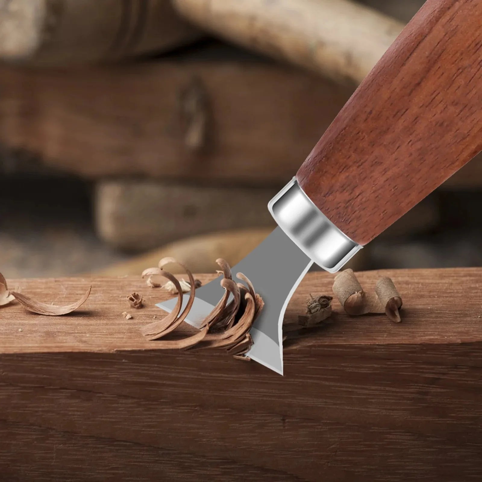 5 pçs ferramentas para escultura em madeira cinzel cortador de madeira conjunto de ferramentas manuais faca de escultura em madeira diy descascando escultura em madeira