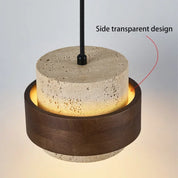 Pendente Luminária Pedra, Estilo Minimalista