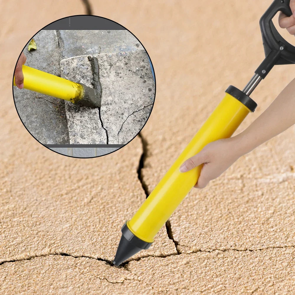 Ferramentas de enchimento de rejunte aplicador ferramentas manuais com 4 bicos pistola de calafetagem rejunte argamassa pulverizador cimento bomba de cal