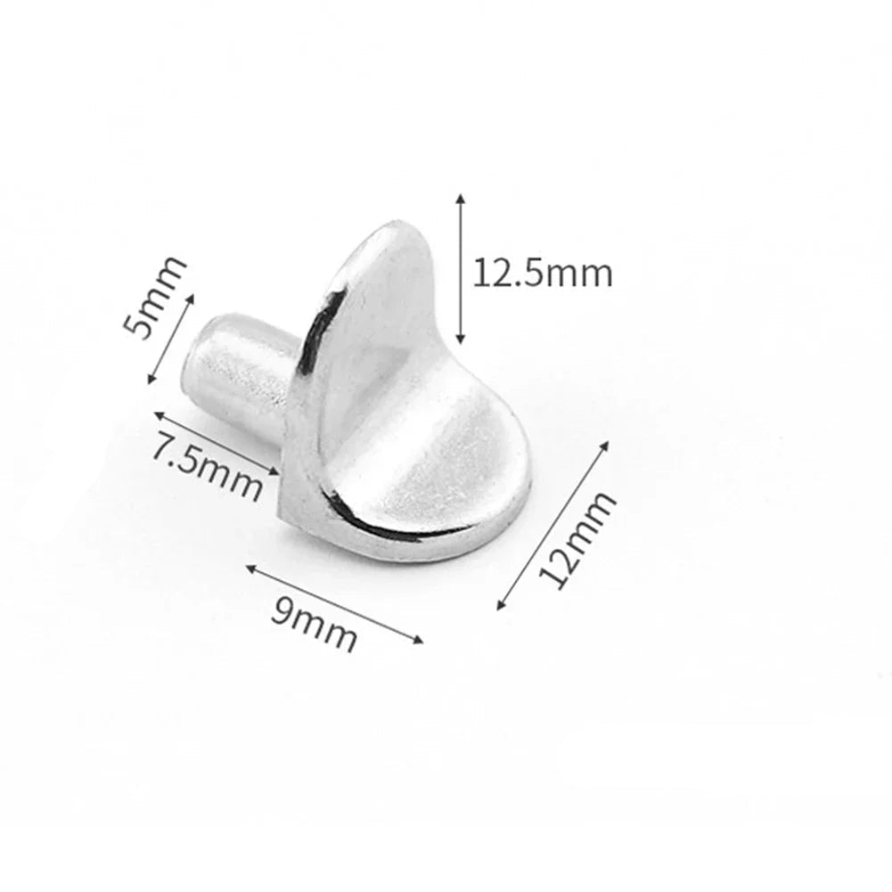 20 peças 5mm em forma de l pinos de suporte de prateleira: fixar placas de madeira/vidro em armários, suportes de suporte de móveis ideais