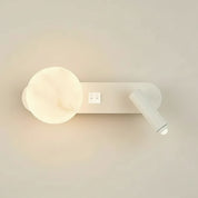 Lâmpada de parede moderna nórdica, preto e branco, minimalista, sala de estar, sofá fundo, luz decorativa, quarto luxuoso, cabeceira