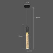 Nordic cristal luzes pingente led lâmpada do teto cabeceira pendurado iluminação para sala de estar cozinha quarto teto decoração casa