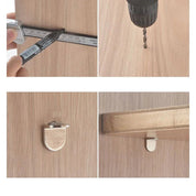 20 peças 5mm em forma de l pinos de suporte de prateleira: fixar placas de madeira/vidro em armários, suportes de suporte de móveis ideais
