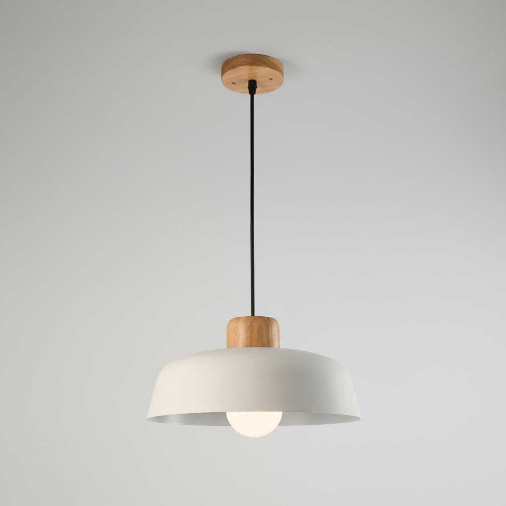 Lustre nórdico do macaron do estilo, iluminação de madeira maciça, simples, moderno, bom para a sala de visitas, quarto, sala de jantar, estudo