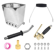 Pistola de Pulverização Profissional para Construção e DIY - Uso com Compressor (4 Jatos).