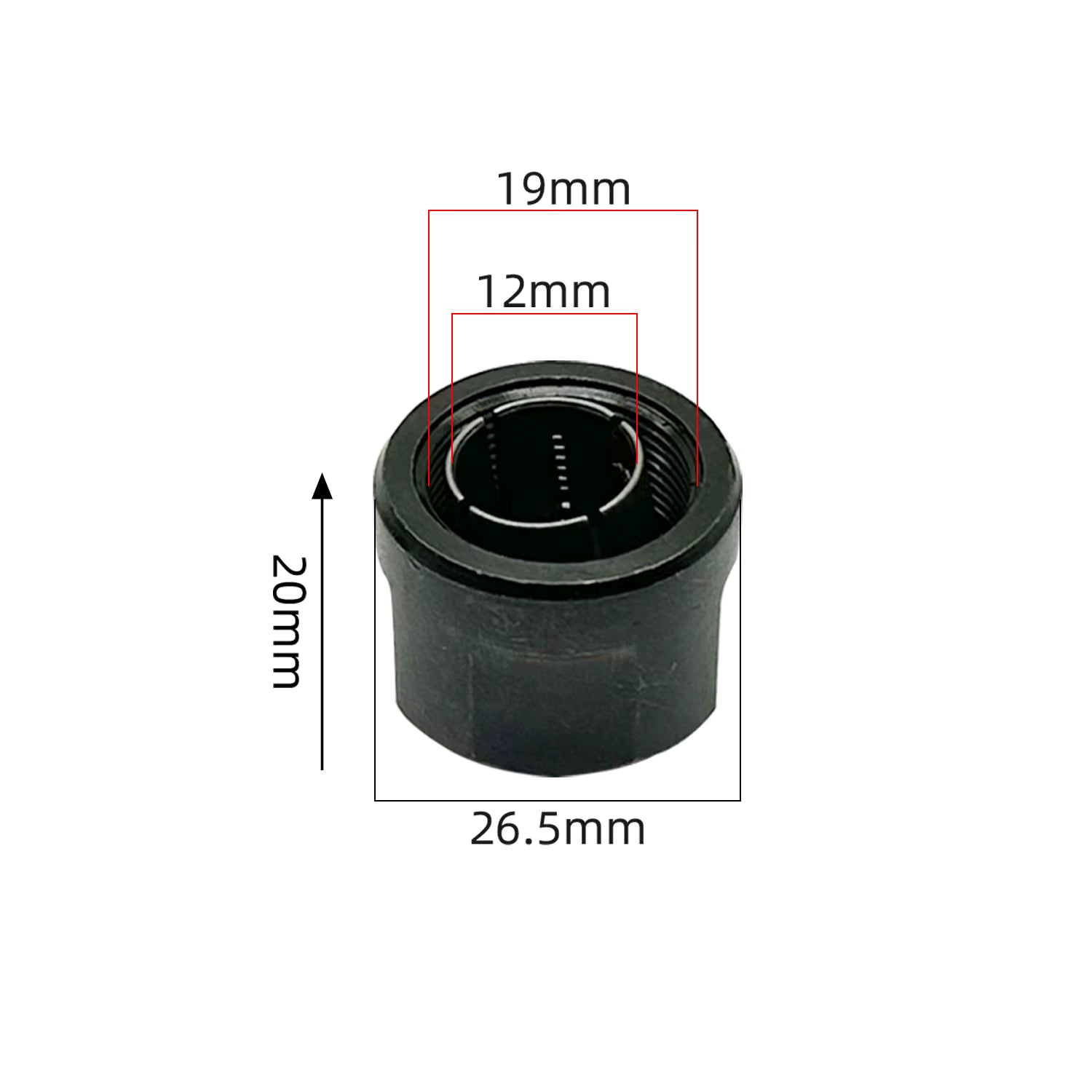 Porca e Pinça para Tupia de Coluna