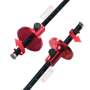 Ferramenta para inscrição e marcação de madeira - com escala em polegadas e mm para desenhar linhas paralelas, medição e layout de encaixe