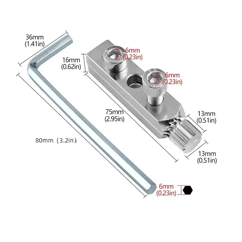 Extrator universal para quebra de tubulação de água, multi especificação, extrator de fio, torneira de água, removedor de parafuso, válvula angular, ferramentas de reparo