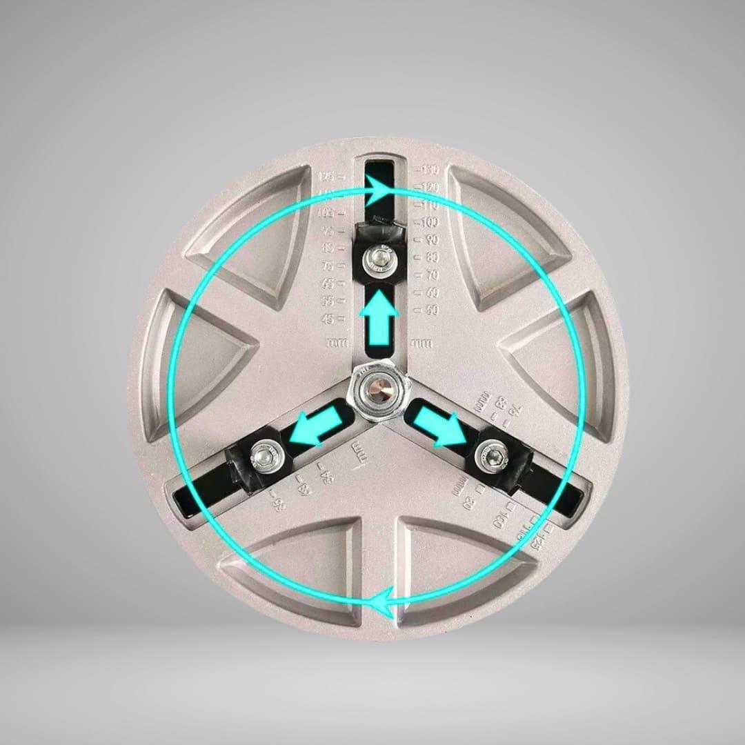 Adaptador De Furadeira Abridor De Furos 45mm - 130mm - Akada Brasil