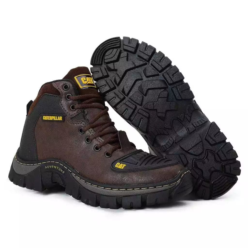 Bota Feminina Adventure Coturno Rosa Motoqueira com Palmilha Gel