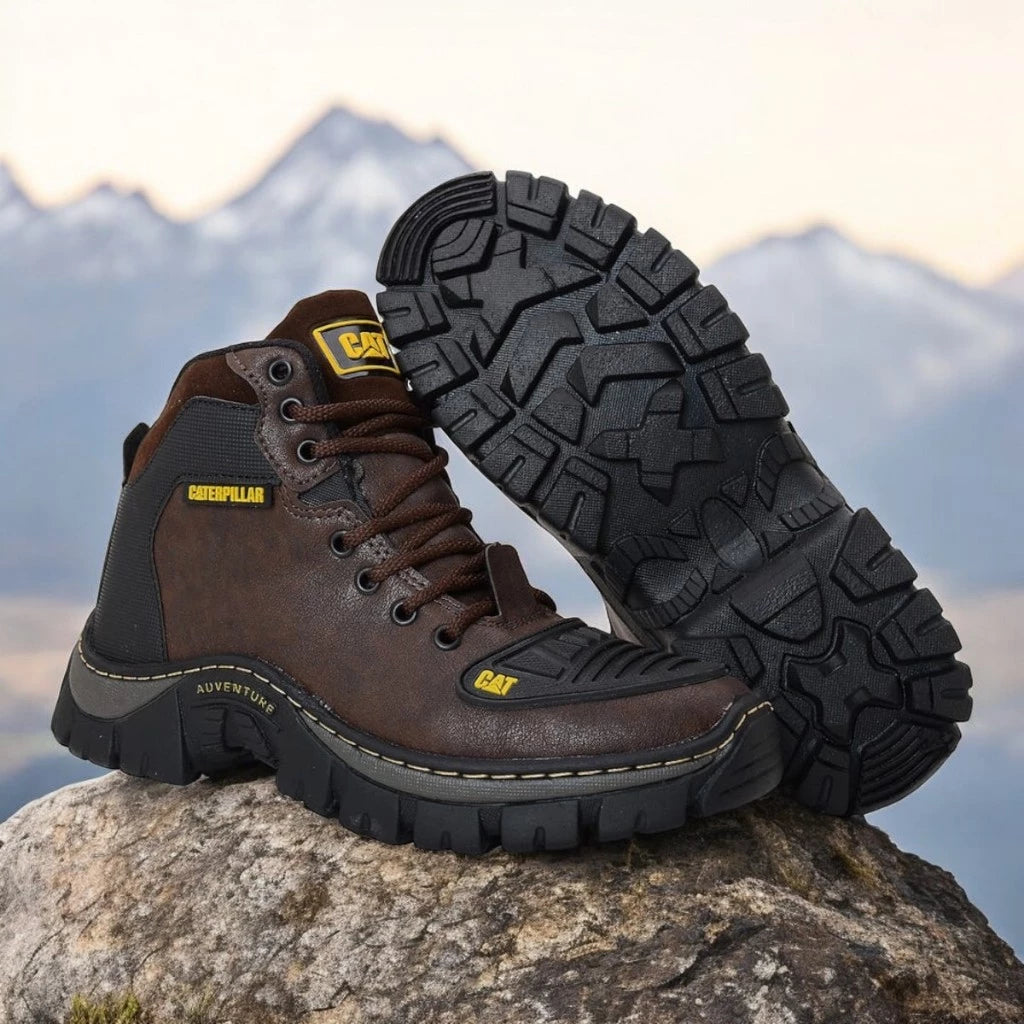 Bota Feminina Adventure Coturno Rosa Motoqueira com Palmilha Gel